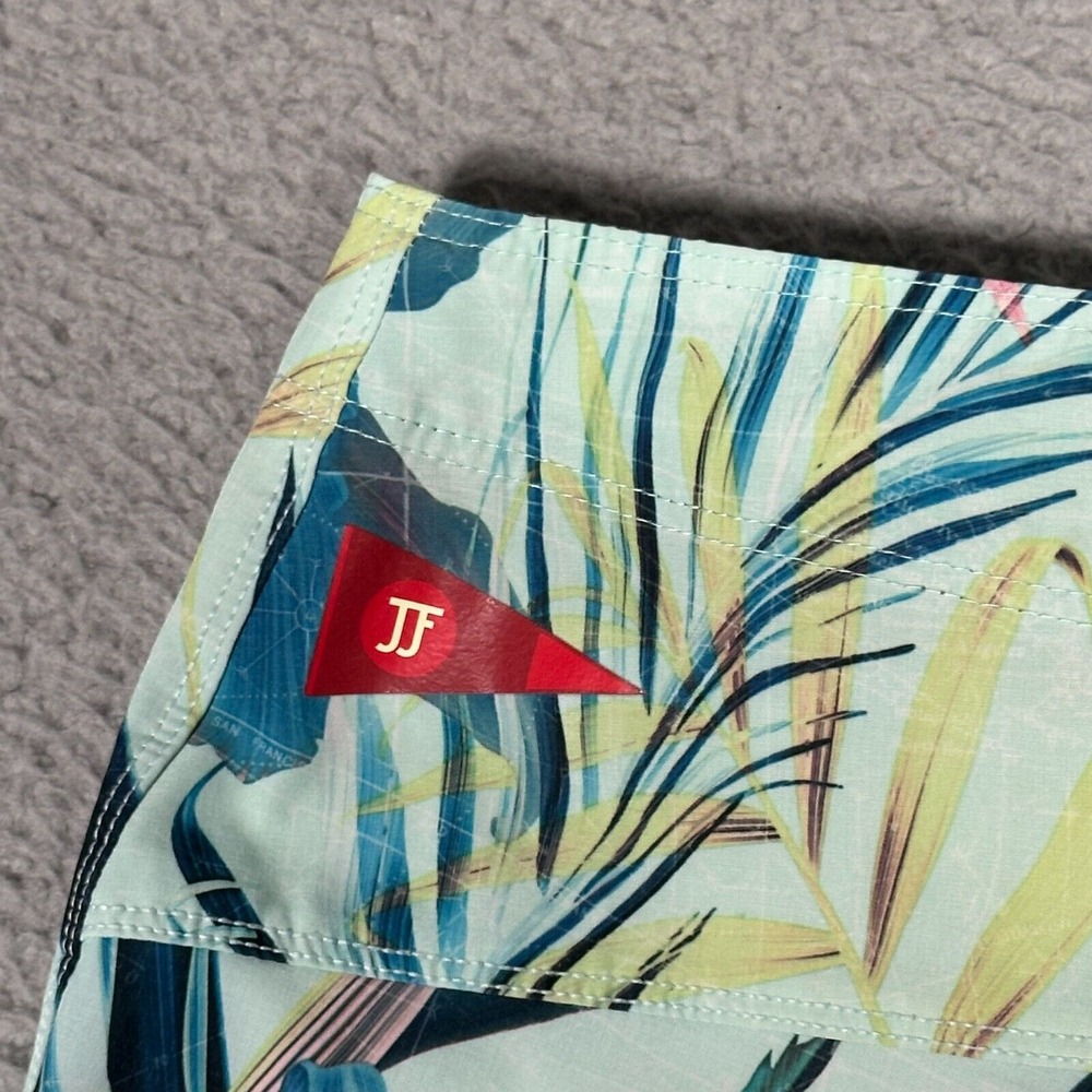 Hurley Board Shorts Mens 30 Blue Green Floral Phantom‎ JJF Swim Surf 9" Inseam - Picture 8 of 9